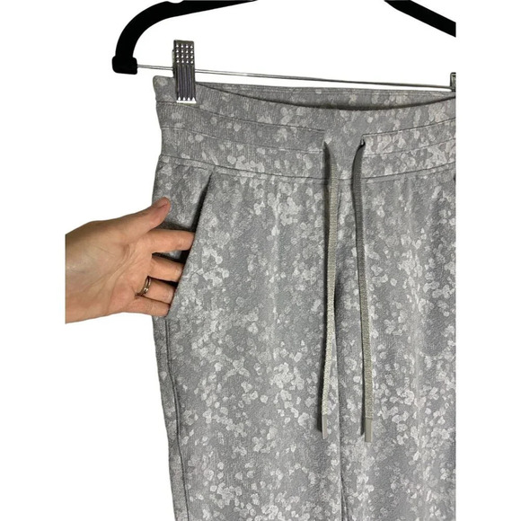 Lululemon Ready to Rulu Jogger Crop Speckle Spritz Jacquard Grey Silver Starligh - Picture 8 of 11